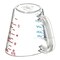 Carlisle Foodservice Commercial Measuring Cup, 1 cup, Clear 4314107 - alternate 2